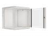 Lanberg Szafa instalacyjna wisząca 19 cali 12U 600X600mm szara (drzwi szklane)